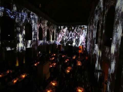 Videomapping v Altes Stathaus, Berlín
