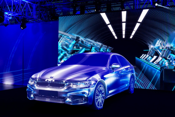 Videomapping New BMW 5