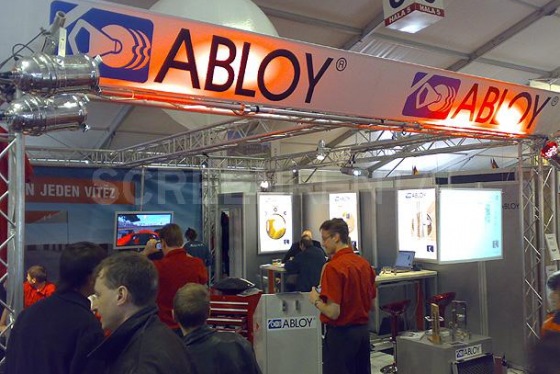 projekční matnice - expozice abloy, ampér praha