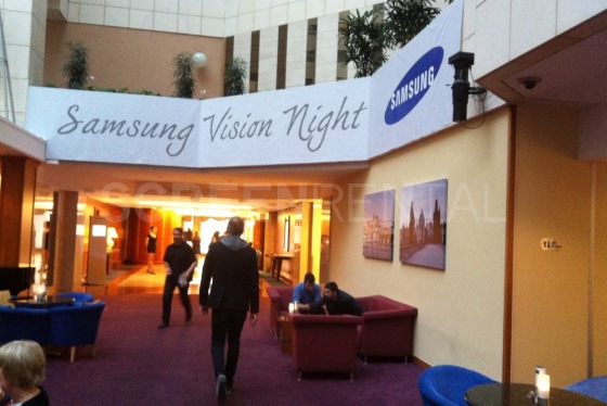 Projekční a prezentační technika, Samsung vision night