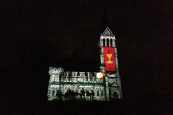 Mikulovice 750 let - videomapping