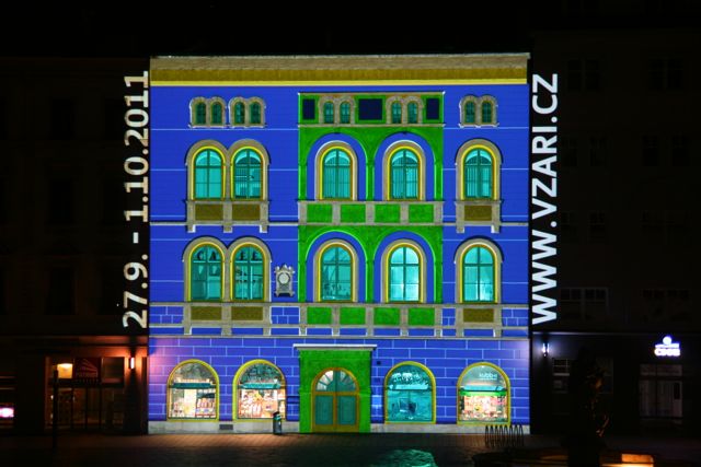 Videomapping festival Olomouc