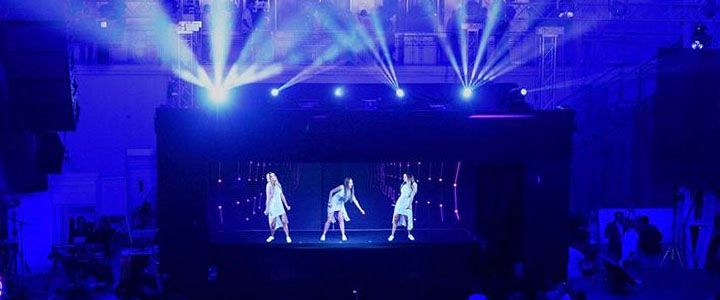 Holografická show