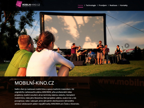 Nafukovací kino, které přinese wow efekt na každou akci 