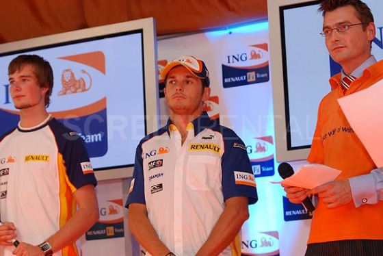 ING, Giancarlo Fisichella conference