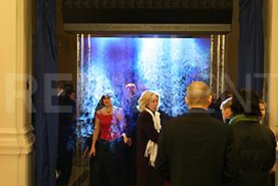 FogScreen na plese České televize