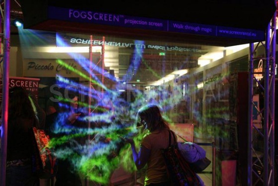 FogScreen: Noc reklamožroutů, Bratislava