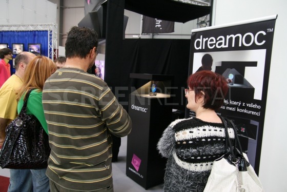 FogScreen, Dreamoc, Touch Screen