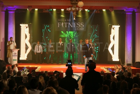 FogScreen: Miss & Mr Fitness 2009