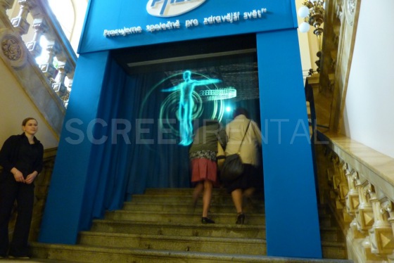 FogScreen: prezentace Pfizer