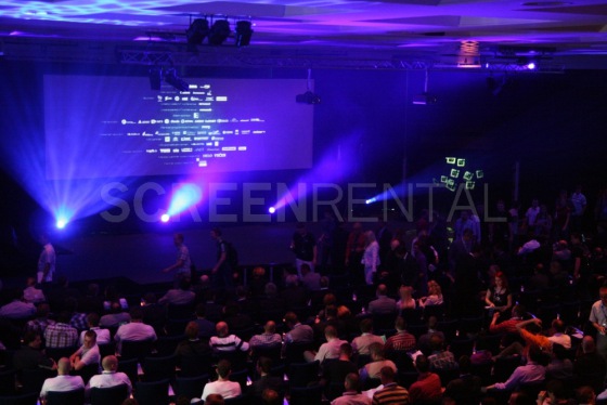 Instalace FogScreenu na NT konferenci