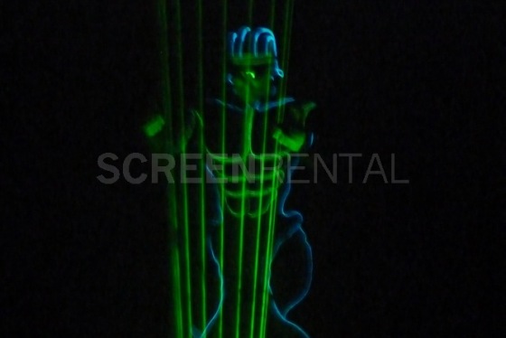 Laserman na večírku DEL