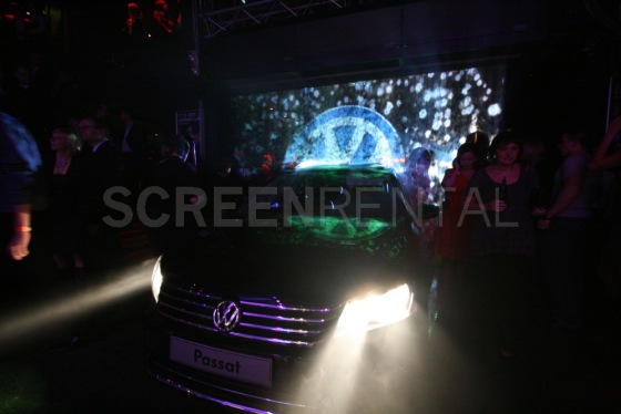 FogScreen na launchi nového Pasatu