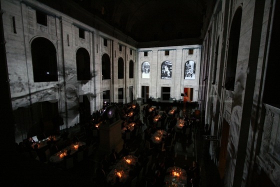 Videomapping v berlínské radnici