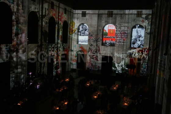 Videomapping v berlínské radnici