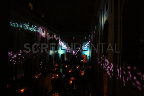 Videomapping v berlínské radnici