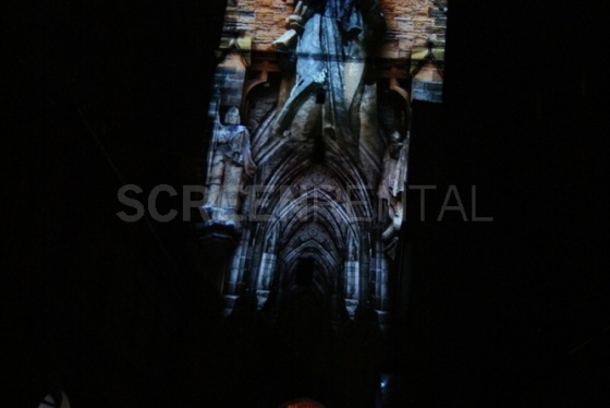 Videomapping, Mapping Mělník