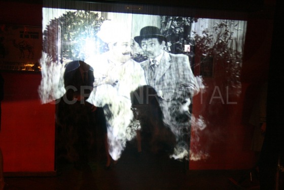 FogScreen, Česká pošta večírek