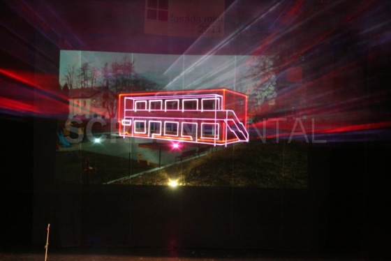 Laser-show, Baumit Fasáda roku