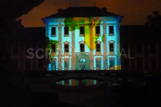 Video mapping, Evraz Troja