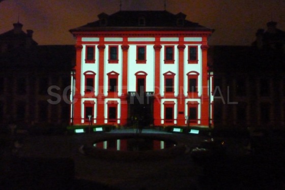 Video mapping, Evraz Troja