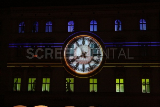Video mapping, Mapping Milka