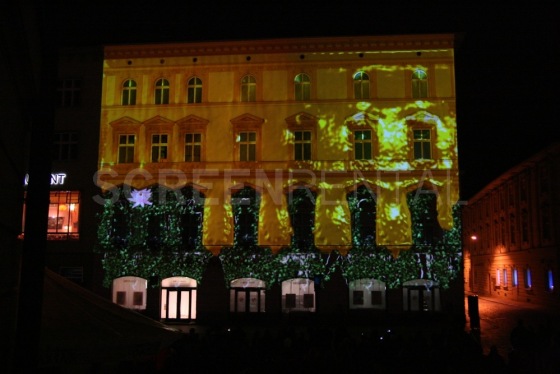 Video mapping, Mapping Milka