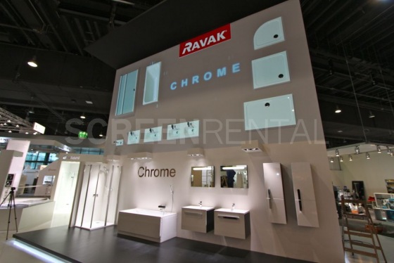 Videomapping, Ravak, ISH Frankfurt
