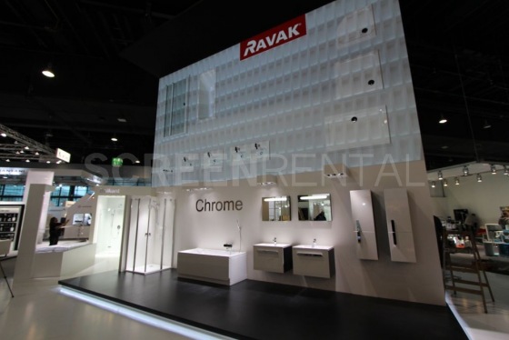 Videomapping, Ravak, ISH Frankfurt
