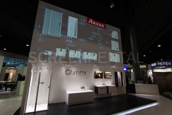 Videomapping, Ravak, ISH Frankfurt