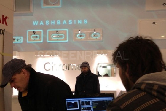 Videomapping, Ravak, ISH Frankfurt