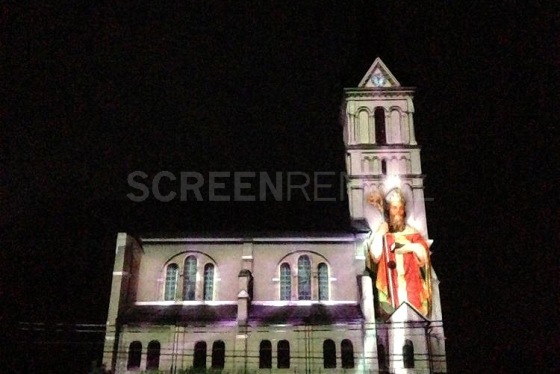 Videomapping, Mikulovice 750 let