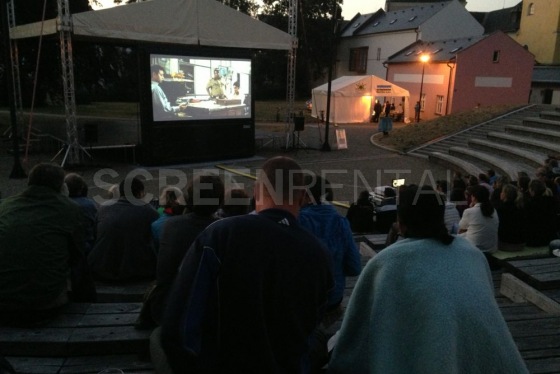 Airscreen, Mobilní kino, Velká Bystřice