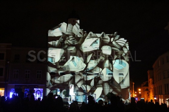 Videomapping, Milka Bubbly