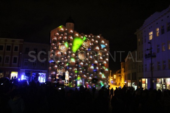 Videomapping, Milka Bubbly