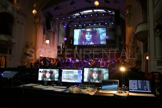 Projekční a prezentační technika, Tim Burton - Obecní Dům Praha