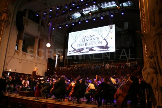 Projekční a prezentační technika, Tim Burton - Obecní Dům Praha