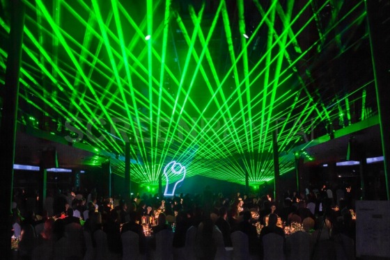 Lasershow, Škoda - Sasazu
