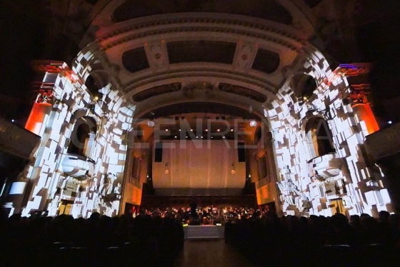Videomapping, Obecní dům, Praha