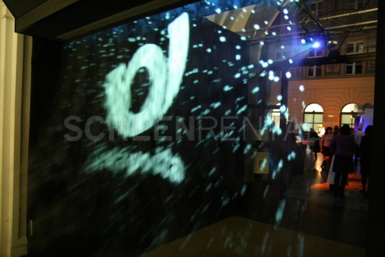 Fogscreen: Vánoční večírek České pošty