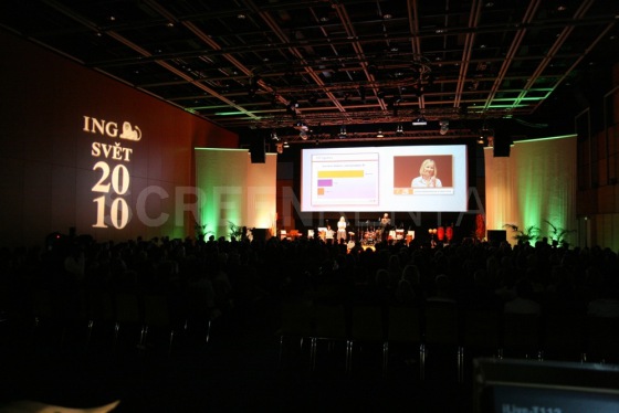 Panoramatická projekce: Konference ING